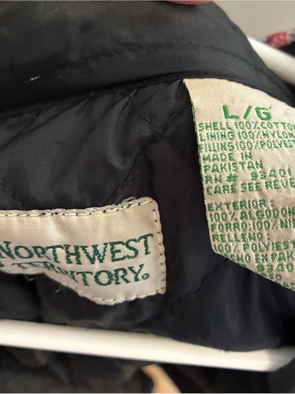 90s Vintage Northwest Territory Plaid Quilted Jacket Shirt